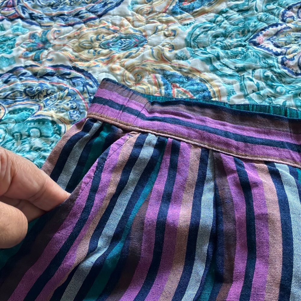 Colorful Striped Shorts - Picture 8 of 9